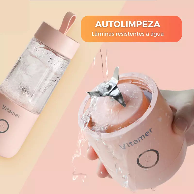 liquidificador-portatil-vitamer-mini-350-ml-autolimpeza-facil-de-lavar-blender-mixer